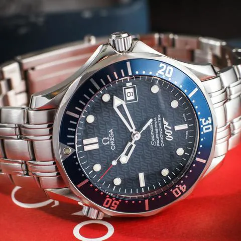 Omega Seamaster Diver 300M 25378000 41mm Steel Blue