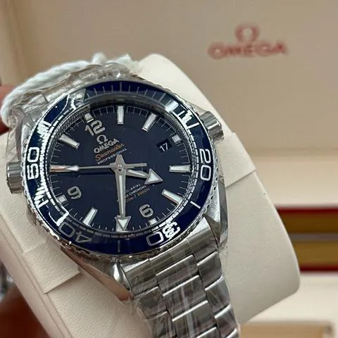 Omega Seamaster Planet Ocean 215.30.44.21.03.001 43.5mm Stainless steel Blue