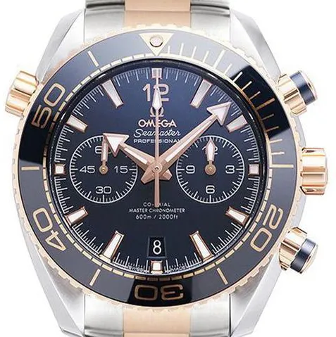 Omega Seamaster Planet Ocean 215.20.46.51.03.001 45.5mm Yellow gold and Stainless steel Blue