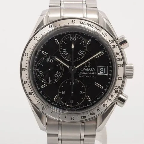 Omega Speedmaster Date 3513.50 38mm Stainless steel Black