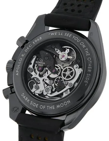 Omega Speedmaster Moon watch 311.92.44.30.01.001 44.5mm Ceramic Skeletonized 3