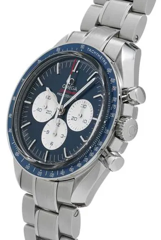 Omega Speedmaster Moonwatch 522.30.42.30.03.001 42mm Stainless steel Blue 4