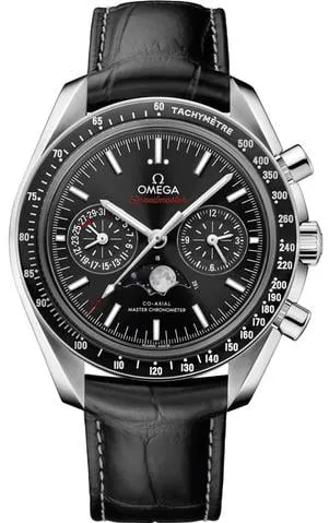 Omega Speedmaster Professional Moonwatch Moonphase 304.33.44.52.01.001 44.5mm Stainless steel Black