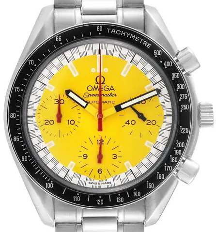 Omega Speedmaster Reduced 3510.12.00 39mm Stainless steel Yellow