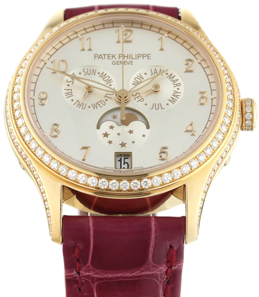 Patek Philippe Annual Calendar 4947R-001 38mm Rose gold Silver