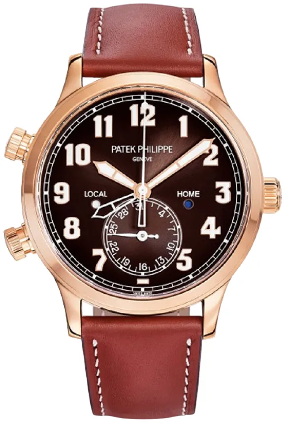 Patek Philippe Calatrava 5524R-001 42mm Rose gold Brown