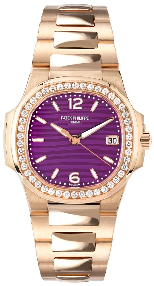 Patek Philippe Nautilus 7010/1R-013 32mm Rose gold Purple