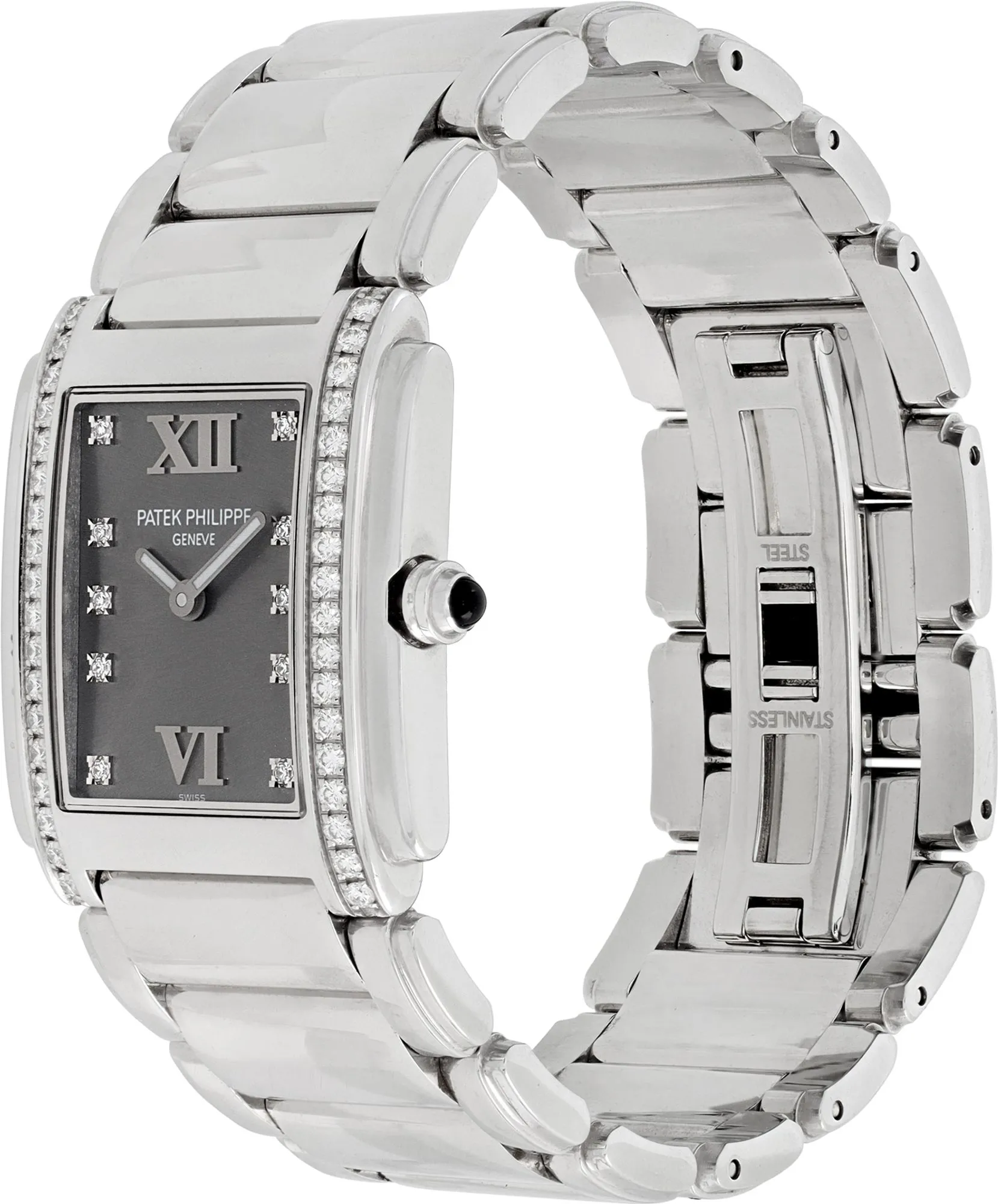 Patek Philippe Twenty~4 4910/10A-010 30mm Stainless steel Gray 1