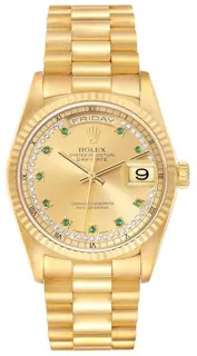 Rolex Day-Date 36 18238 Diamond Yellow