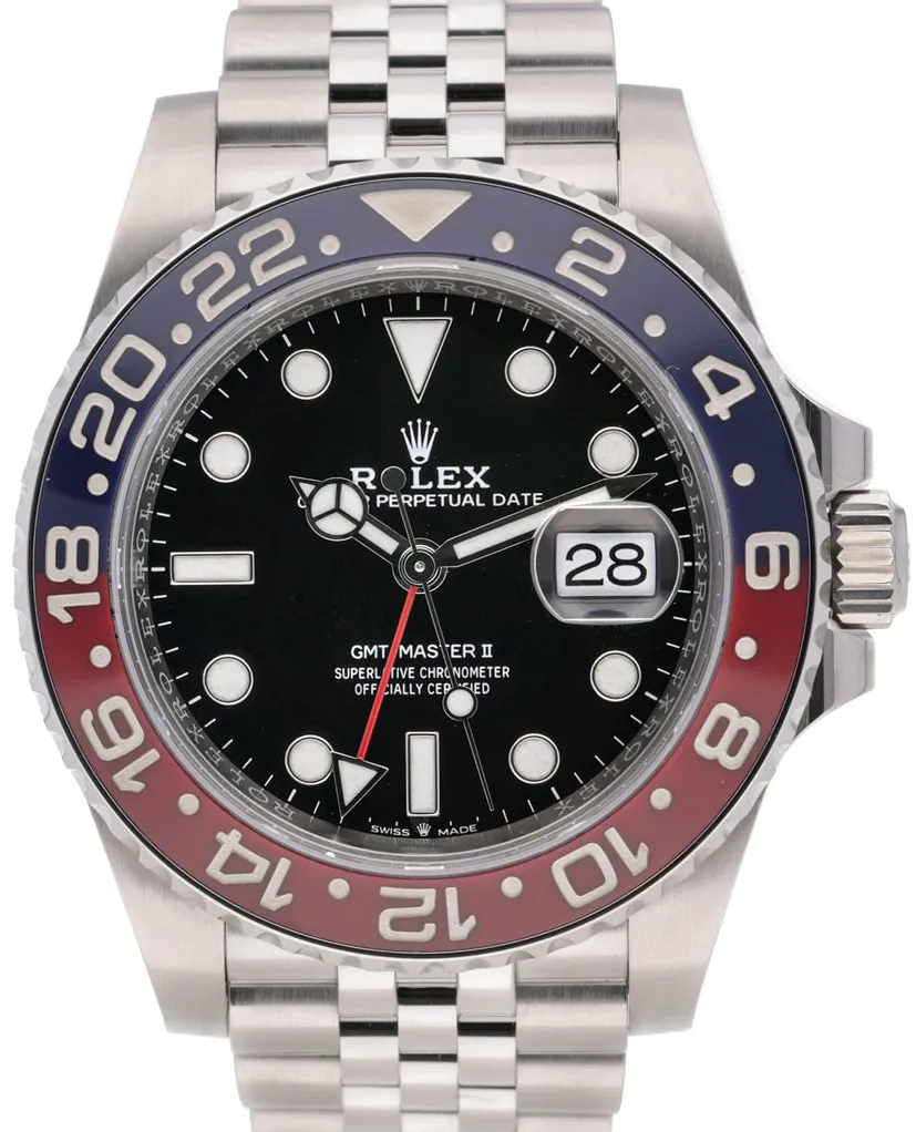 Rolex GMT-Master II 126710BLRO 40mm Stainless steel Black