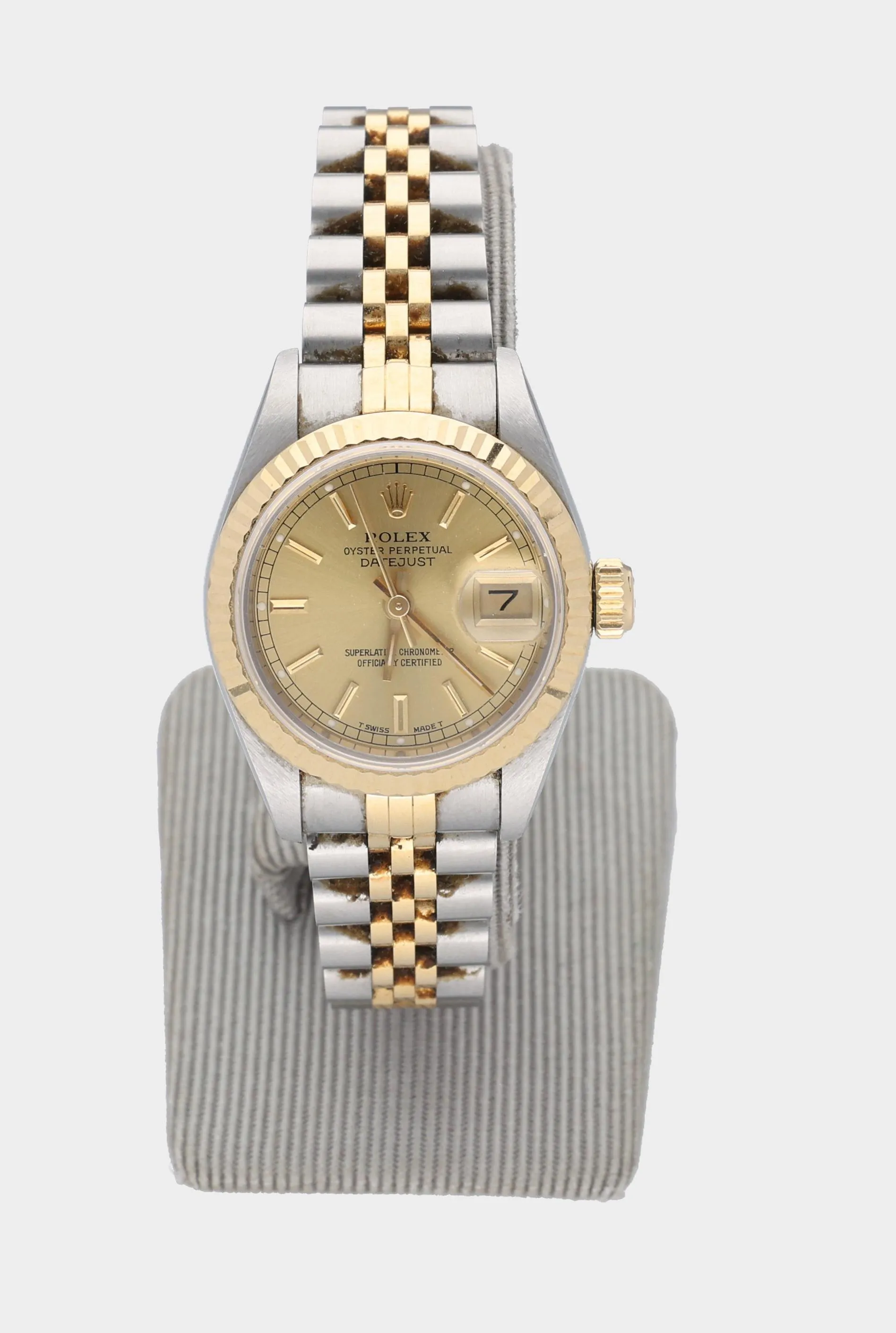 Rolex Lady-Datejust 69173 26mm Yellow gold and Stainless steel Champagne