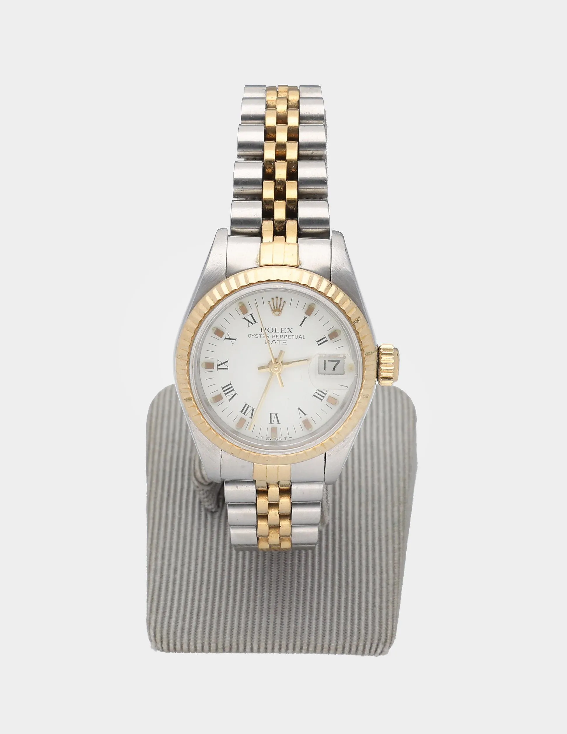 Rolex Lady-Datejust 69173 26mm Yellow gold and Stainless steel Champagne