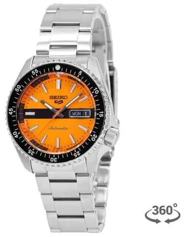 Seiko 5 Sports 42.5mm Stainless steel Orange