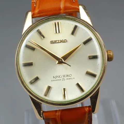 Seiko King 36mm Stainless steel Gold