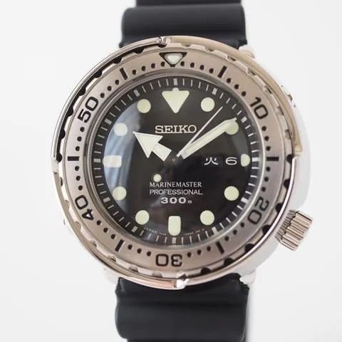 Seiko Marinemaster 47mm Stainless steel Black