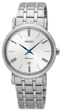 Seiko Premier SXB429P1 30.5mm Stainless steel Silver