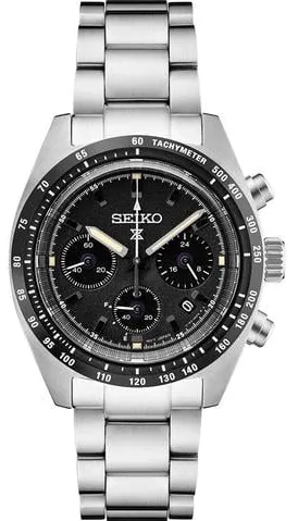 Seiko Prospex SSC819 38.5mm Stainless steel Black