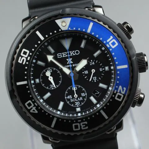 Seiko Prospex 47mm Stainless steel Black