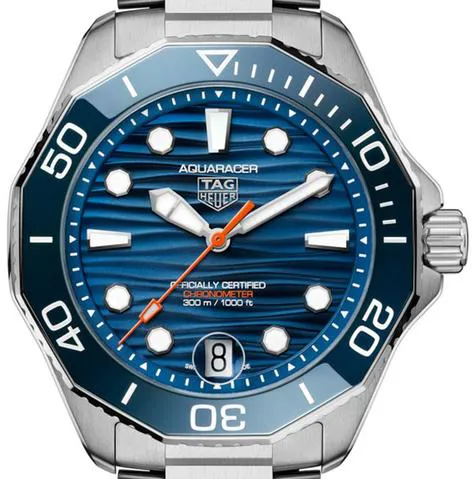 TAG Heuer Aquaracer 300M 42mm Stainless steel Blue