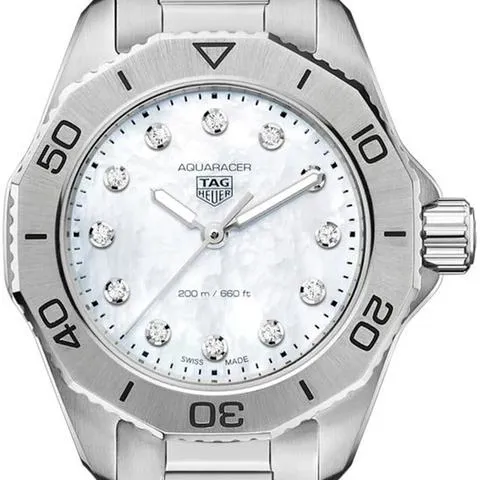 TAG Heuer Aquaracer WBP1416.BA0622 30mm Stainless steel Mother-of-pearl