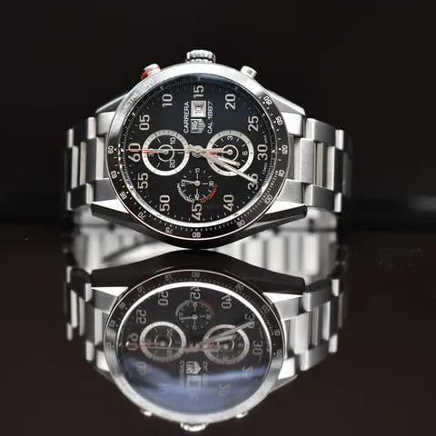 TAG Heuer Carrera CAR2A10.BA0799 43mm Stainless steel Black