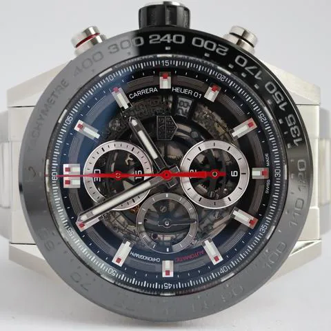 TAG Heuer Carrera CAR2A1W.BA0703 45mm Stainless steel Transparent 3