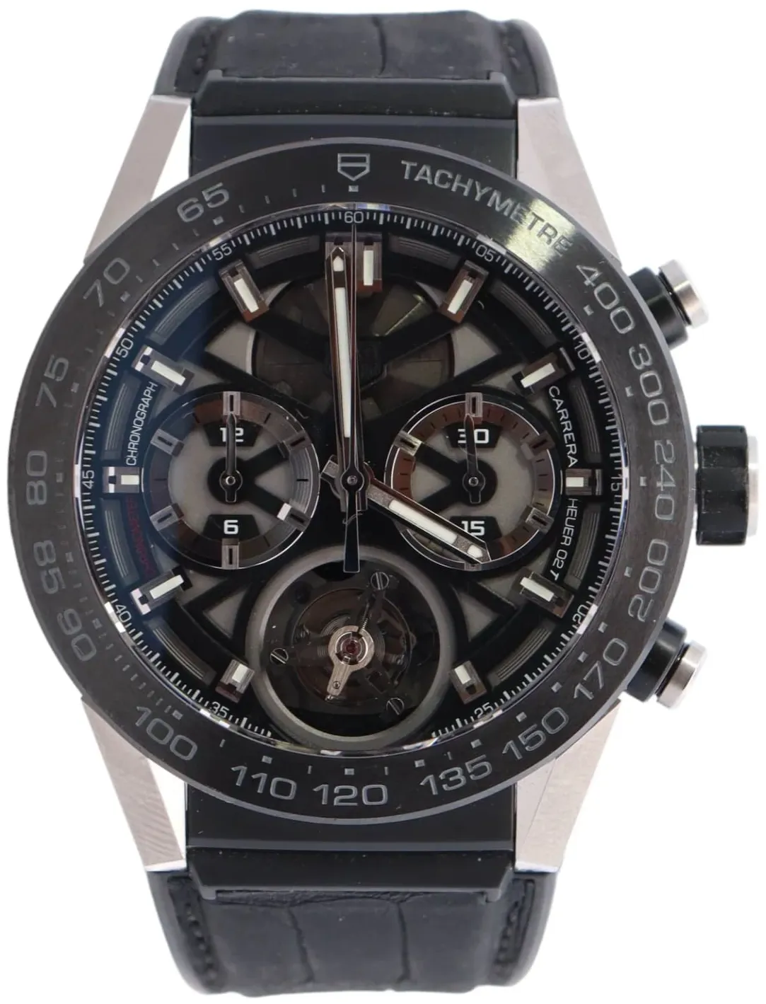 TAG Heuer Carrera CAR5A8Y.FC6377 45mm Titanium Black