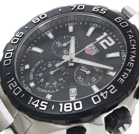 TAG Heuer Formula 1 CAZ1010 43mm Stainless steel Black 6