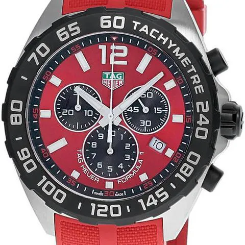 TAG Heuer Formula 1 CAZ101AN.FT8055 43mm Stainless steel Red