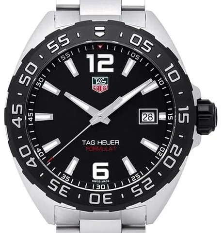 TAG Heuer Formula 1 Quartz WAZ1110.BA0875 41mm Stainless steel Black