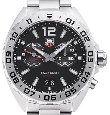 TAG Heuer Formula 1 WAZ111A.BA0875 41mm Stainless steel Black