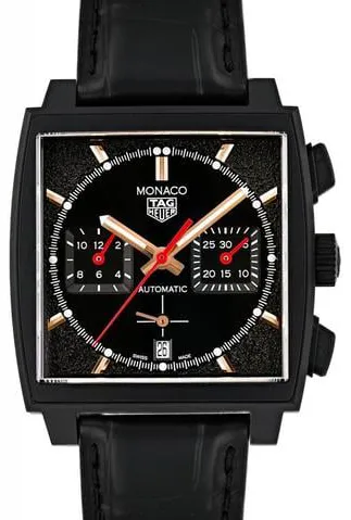 TAG Heuer Monaco CBL2180.FC6497 39mm Stainless steel Black