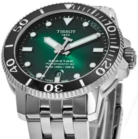 Tissot Seastar T1204071109101 Stainless steel Black