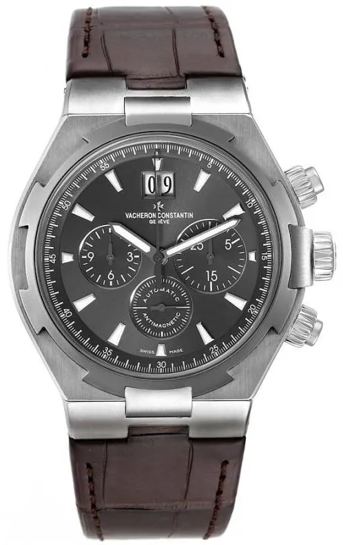 Vacheron Constantin Overseas Chronograph 49150/000W-9501 42.5mm Stainless steel Black