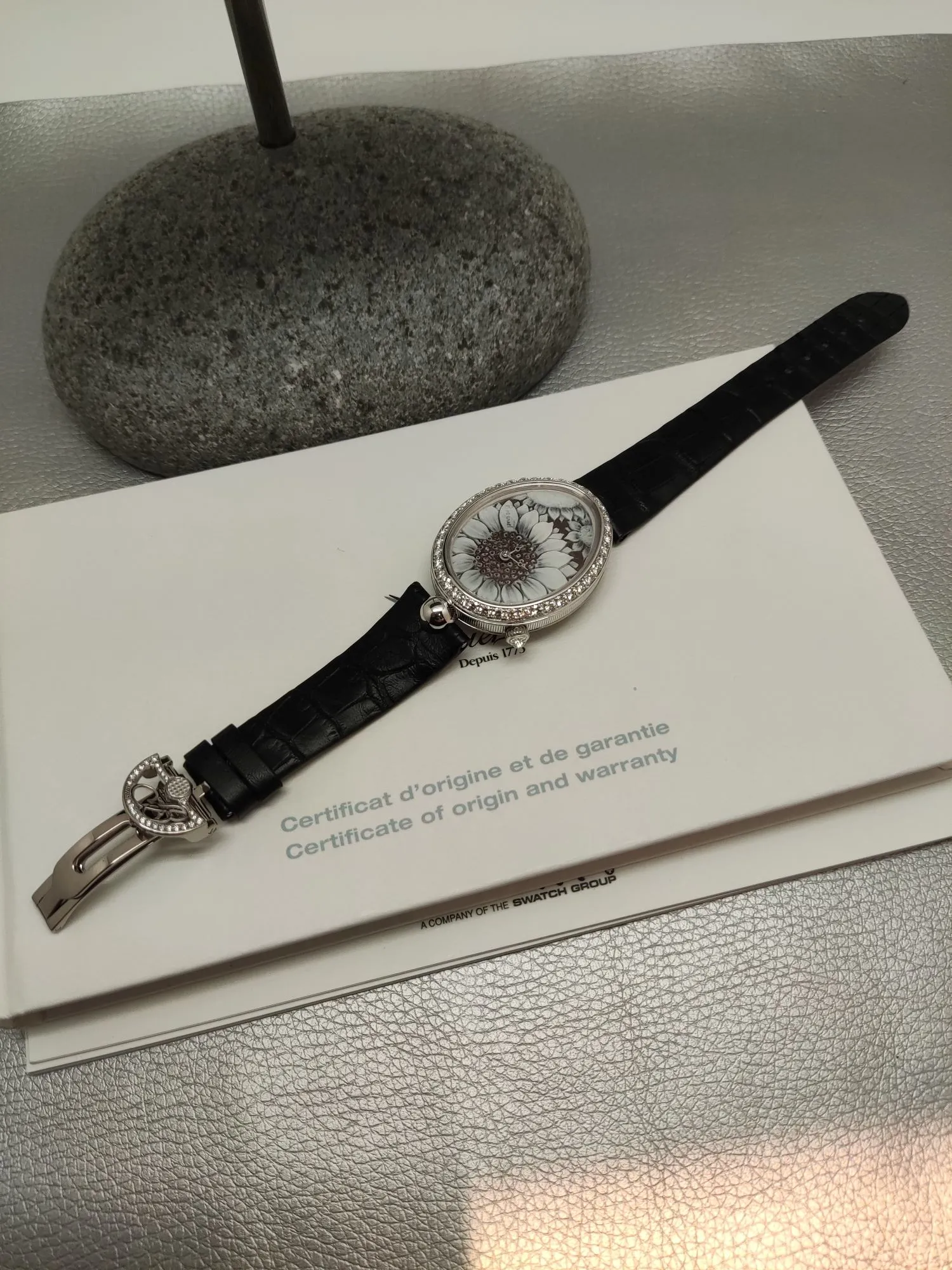 Breguet Reine de Naples 8958BB/51/974/D00D 32mm White gold Artistic dial 1