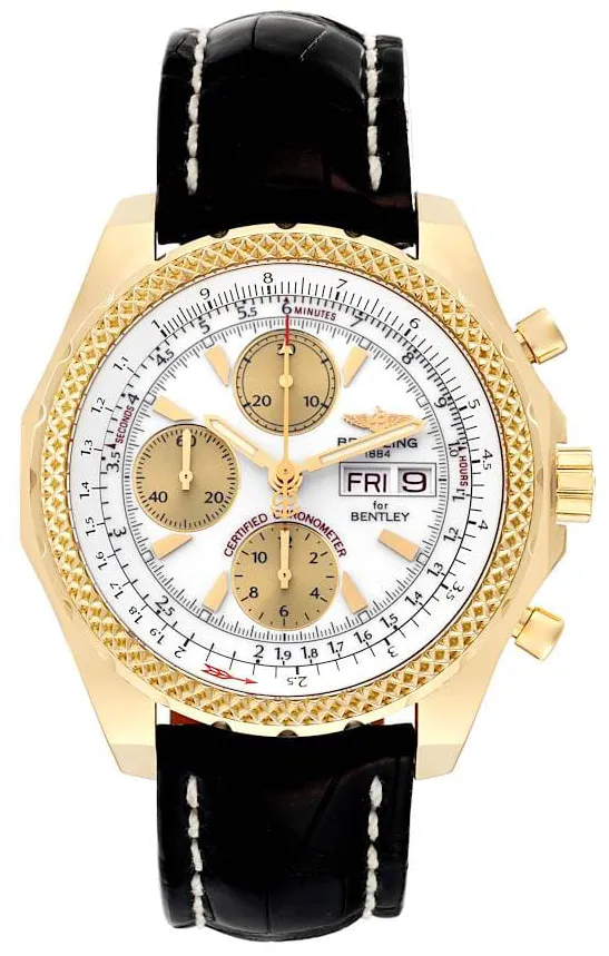 Breitling Bentley K1336212A576 45mm Yellow gold White