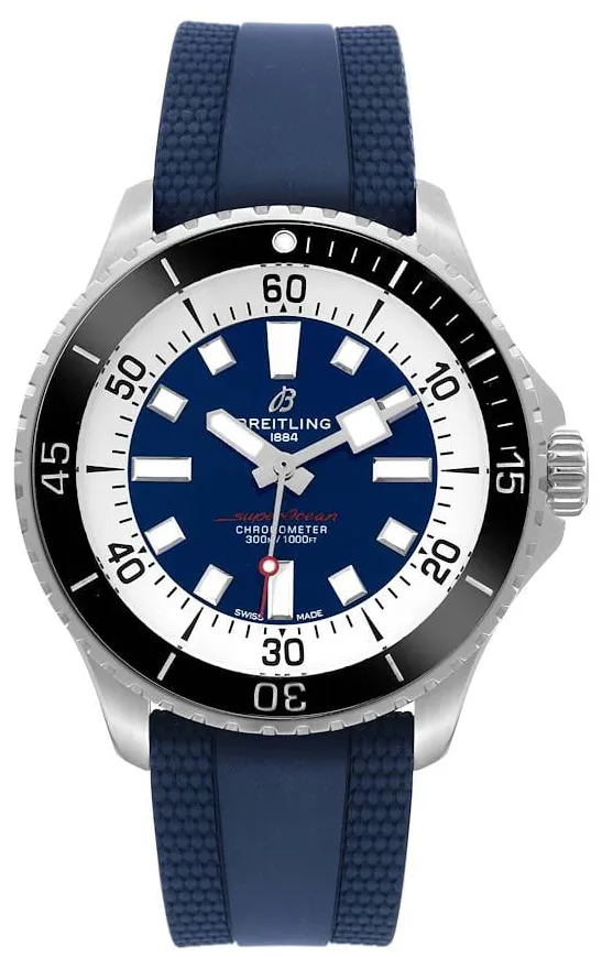 Breitling Superocean A17376211C1S1 44mm Stainless steel Blue