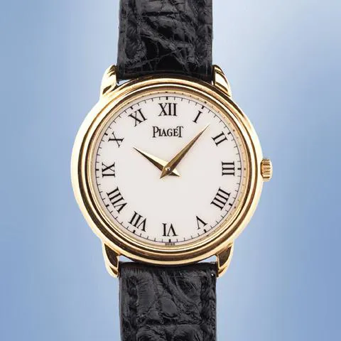 Piaget Gouverneur 9968 28mm Yellow gold White