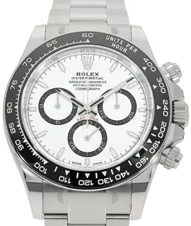 Rolex Daytona 126500LN Edelstahl Weiß