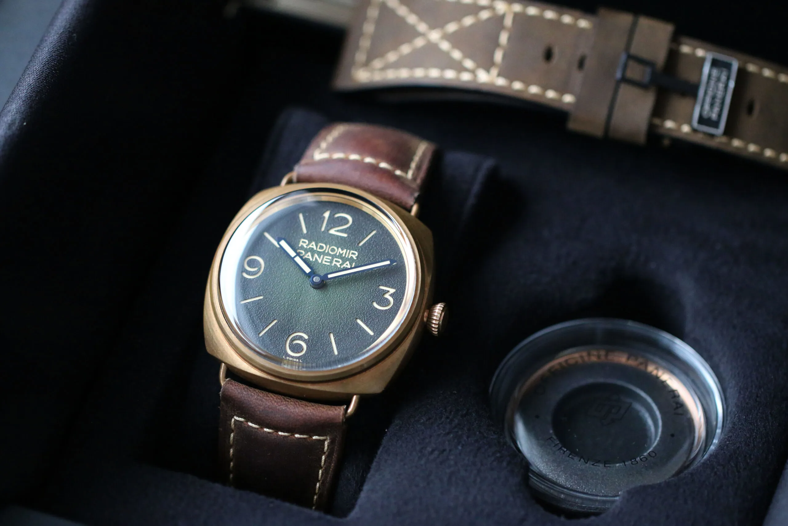 Panerai Radiomir PAM 00760 47mm Bronze Green 9