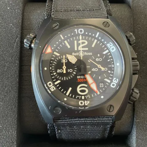 Bell & Ross BR 02 BR02-94 44mm Stainless steel Black