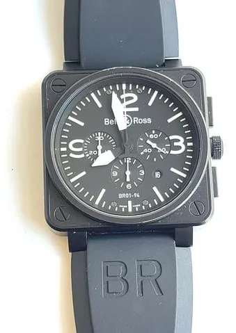 Bell & Ross BR 01-94 Chronographe BR01-94 46mm Stainless steel Black