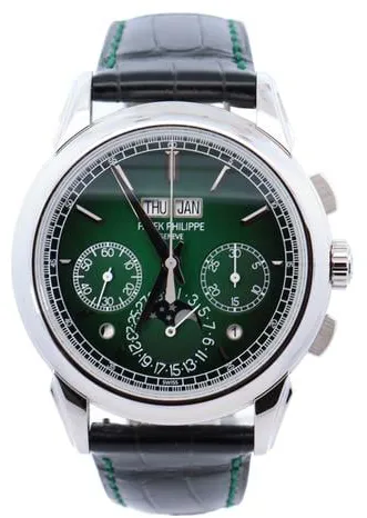 Patek Philippe Perpetual Calendar Chronograph 5270P-014 41mm Platinum Green