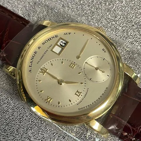 A. Lange & Söhne Lange 1 101.021 38.5mm Yellow gold Silver
