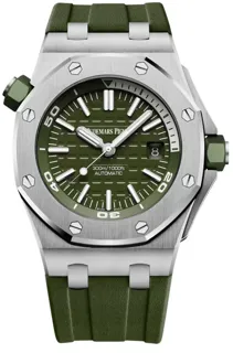 Audemars Piguet Royal Oak Offshore Diver 15710ST.OO.A052CA.01 Stainless steel Green