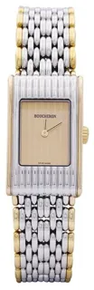 Boucheron Reflet 33316 21mm Yellow gold and Stainless steel