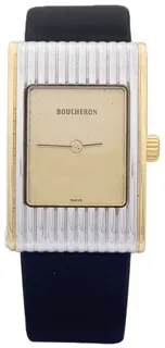 Boucheron Reflet 33733 Yellow gold and Stainless steel Golden