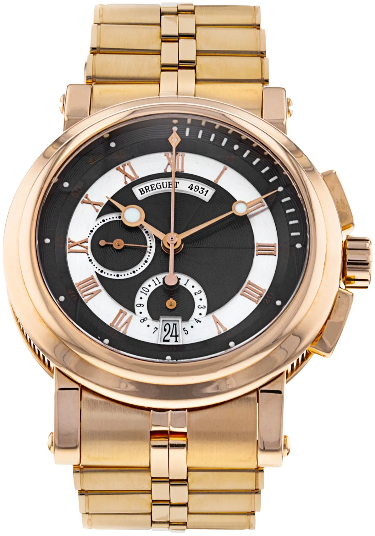 Breguet Marine 5827BR/Z2/5ZU 42mm Rose gold Black