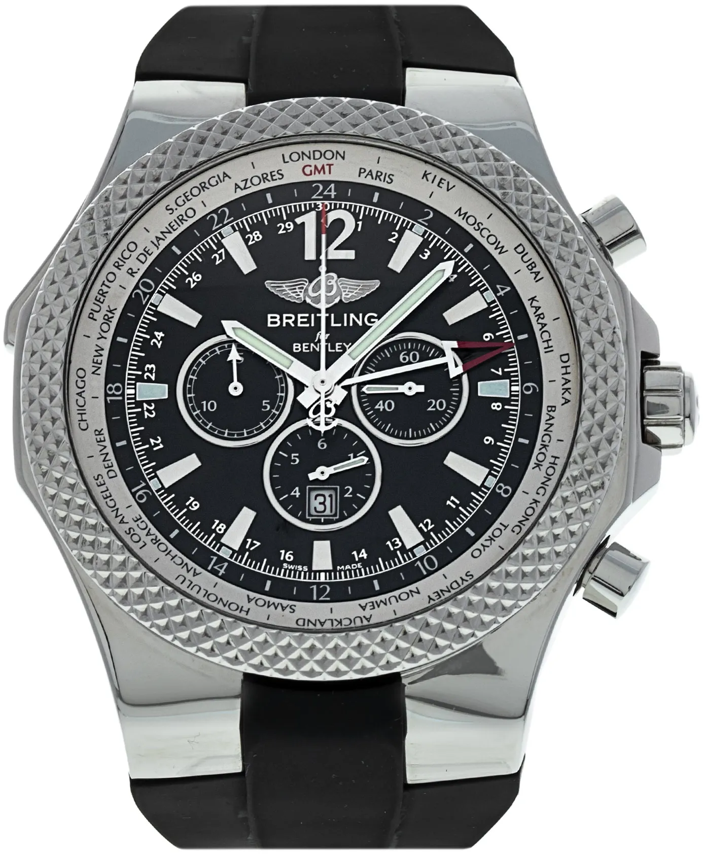 Breitling Bentley A47362 49mm Stainless steel