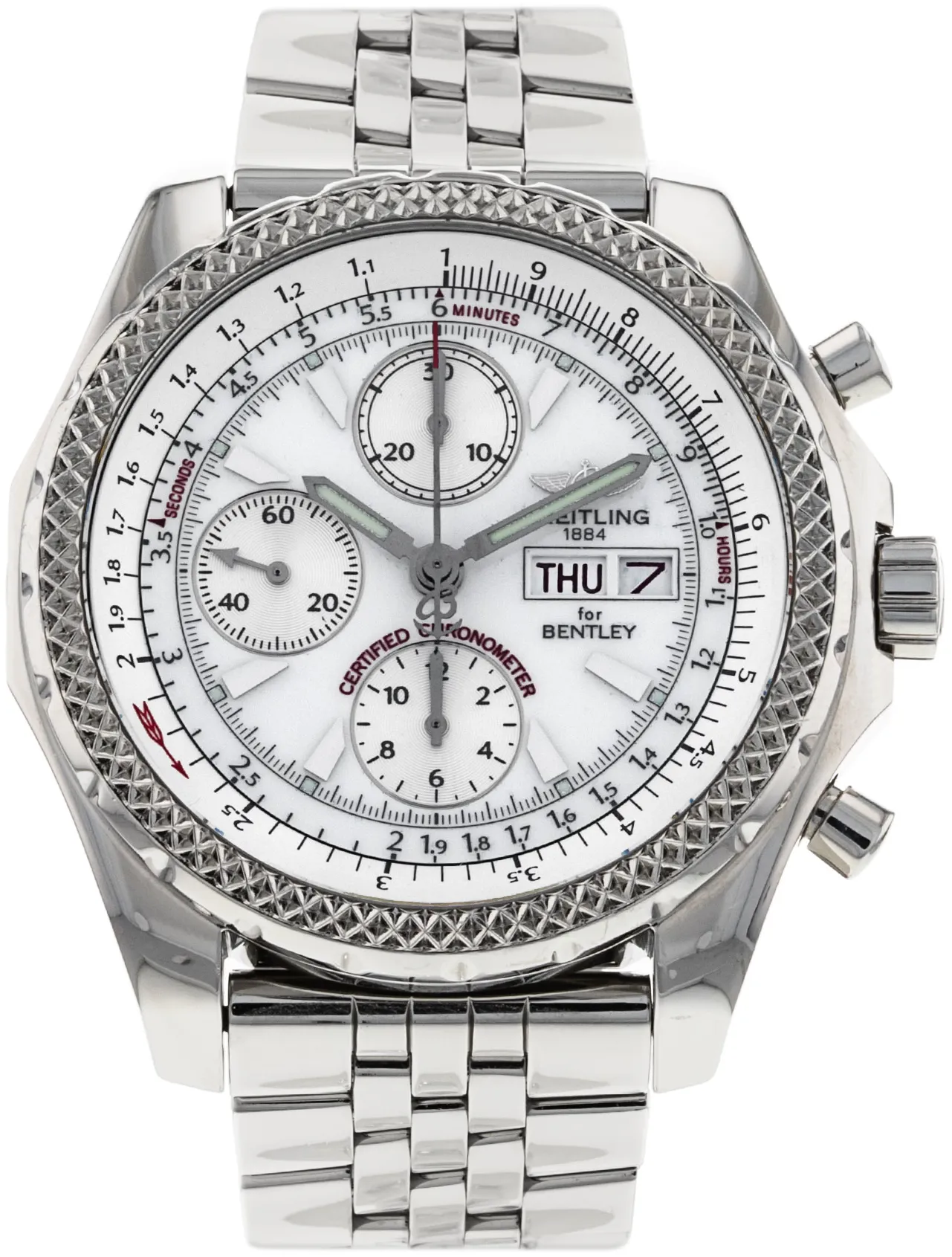 Breitling Bentley GT A13362 45mm Stainless steel •